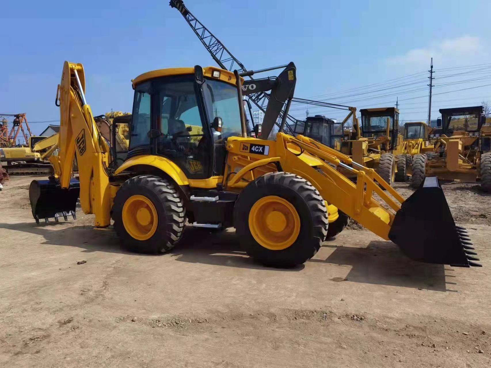 Used Loaders Jcb 4cx Backhoe Loader Earth-moving Machinery For Sale 3CX 4CX