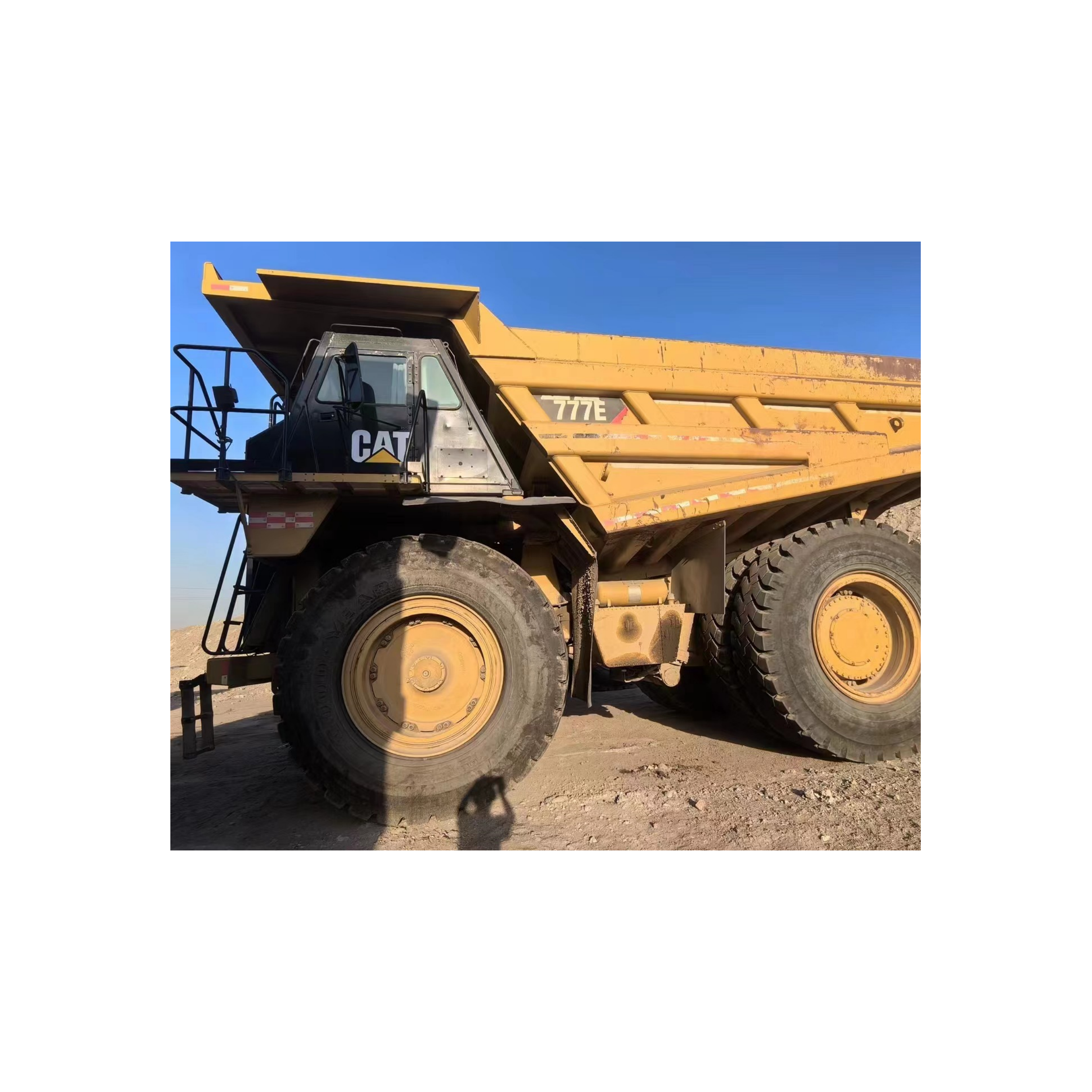 USED CAT 777E DUMPER DUMP TRUCK HIGH QUALITY IN GOOD CONDITION