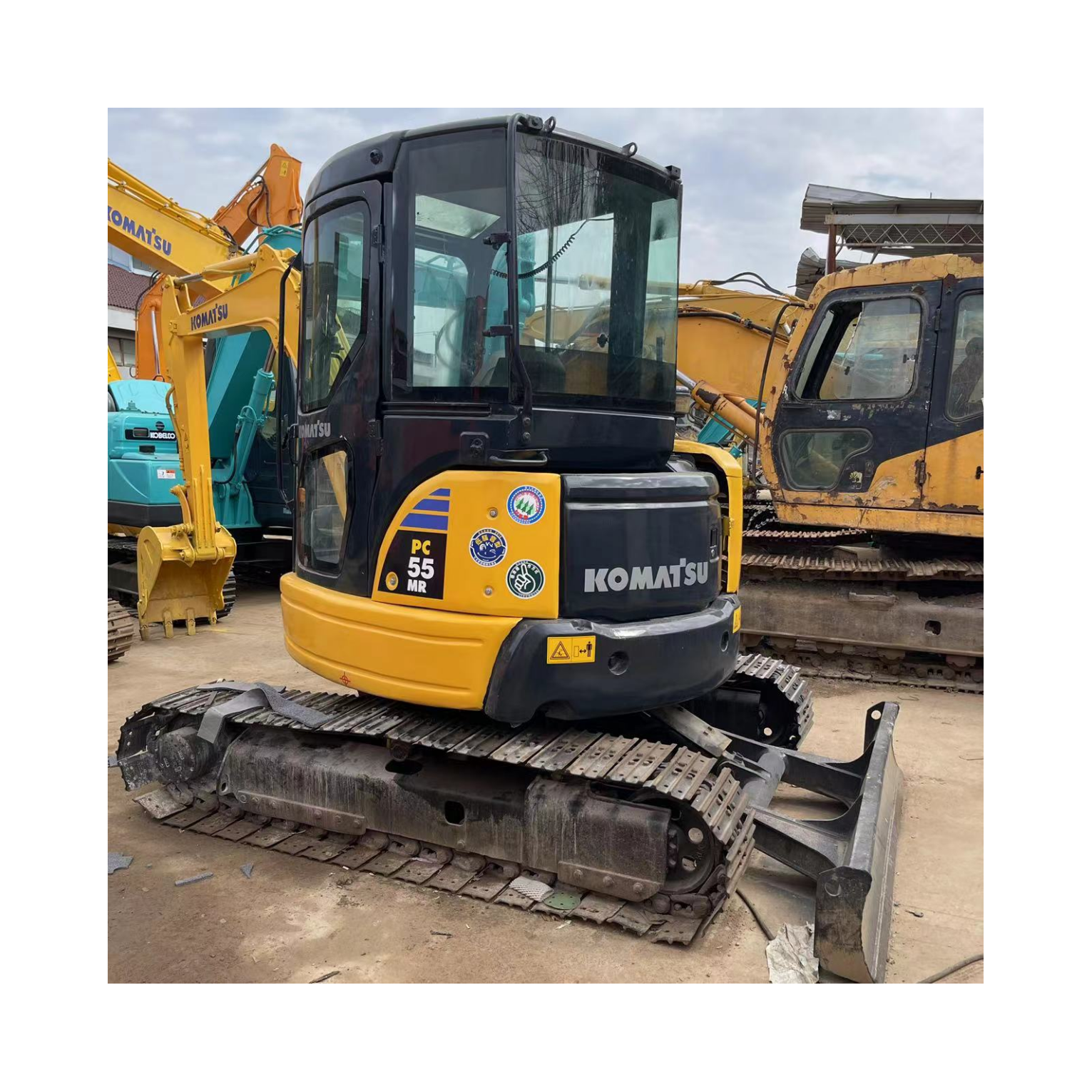 Used Komatsu PC55mr Crawler Excavators PC01 komatsu PC55/PC60 Mini Excavator With Spare Parts on Sale