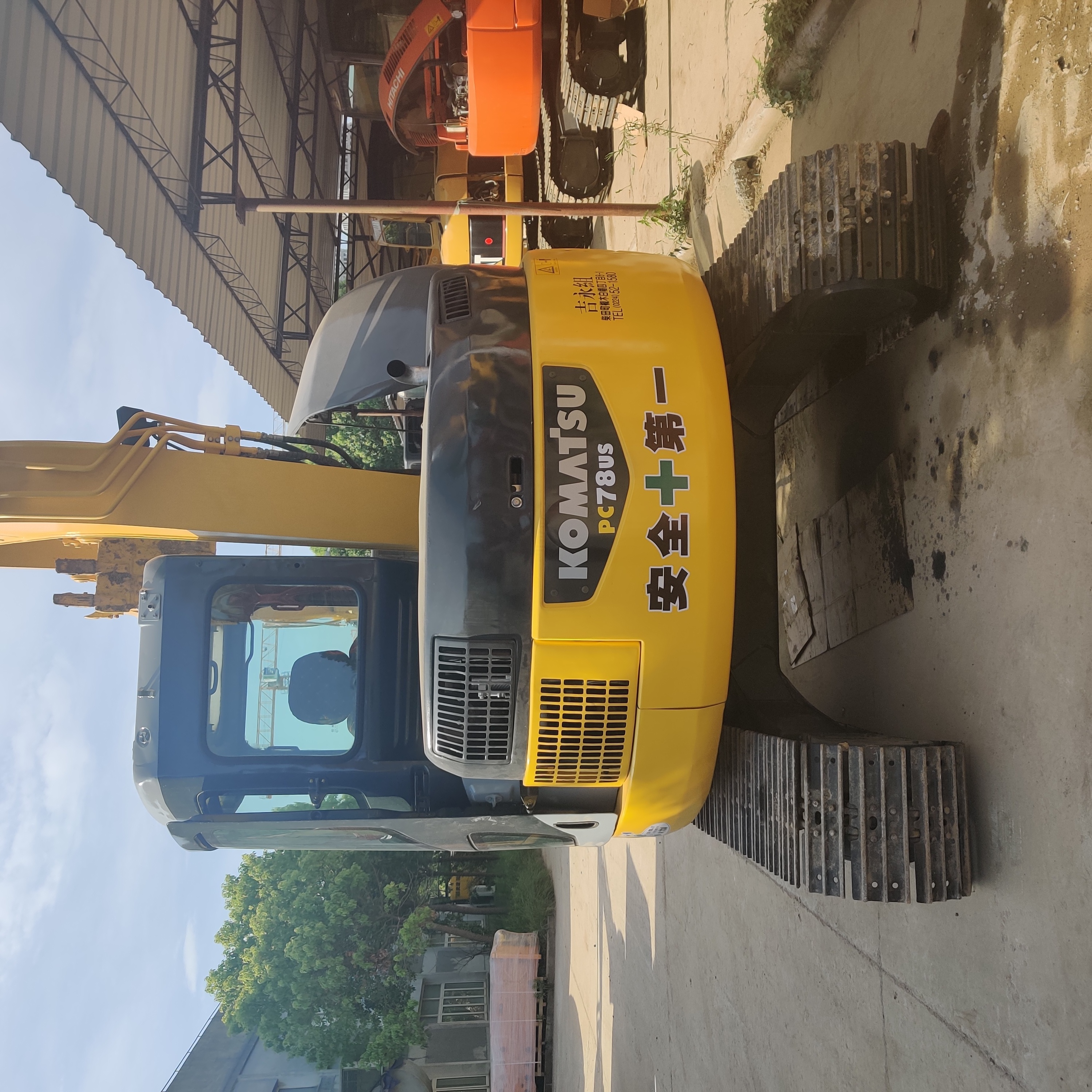 High quality Second-hand Komatsu Pc78us Made In Japan Small 7Ton 8Ton Komatsu Excavator Used PC78US PC70 PC60 PC56 in stock