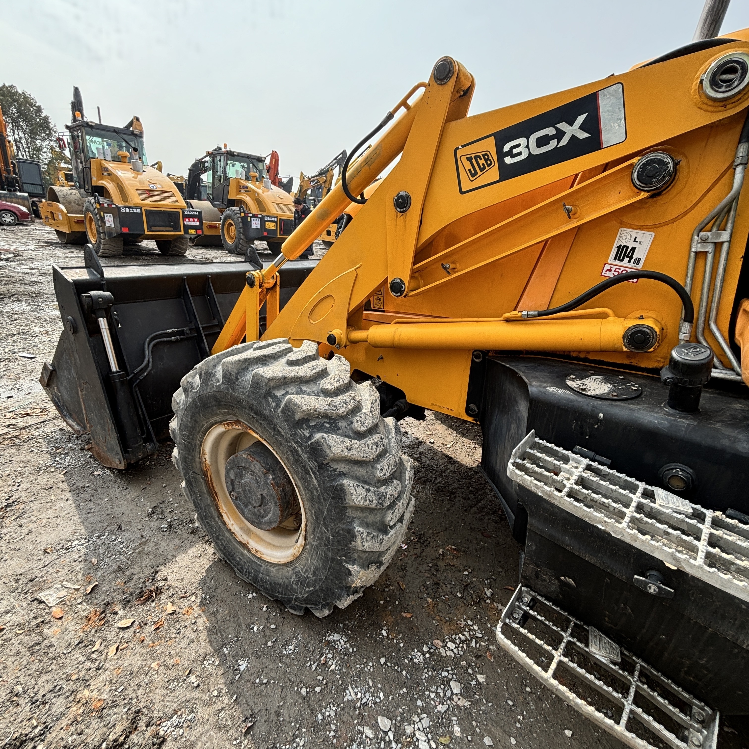 Original Used Jcb 3cx 4cx  Backhoe Loader 4 Wheels  7 Tons Used Excavating Loader Secondhand Machine Jcb 3cx 4cx For Sale