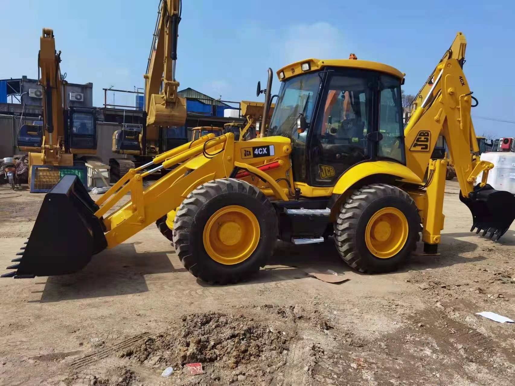 Used Loaders Jcb 4cx Backhoe Loader Earth-moving Machinery For Sale 3CX 4CX