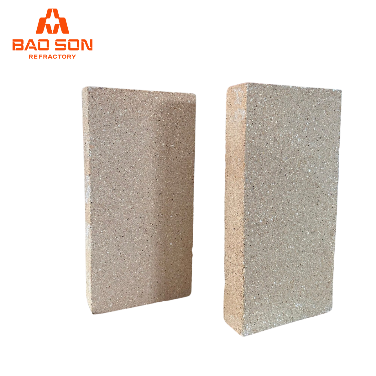 Heating Furnace Shaped Fire Clay Brick Refractories Al2O3 32 to 48% Refractory Brick For Tunnel Oven Made in Vietnam