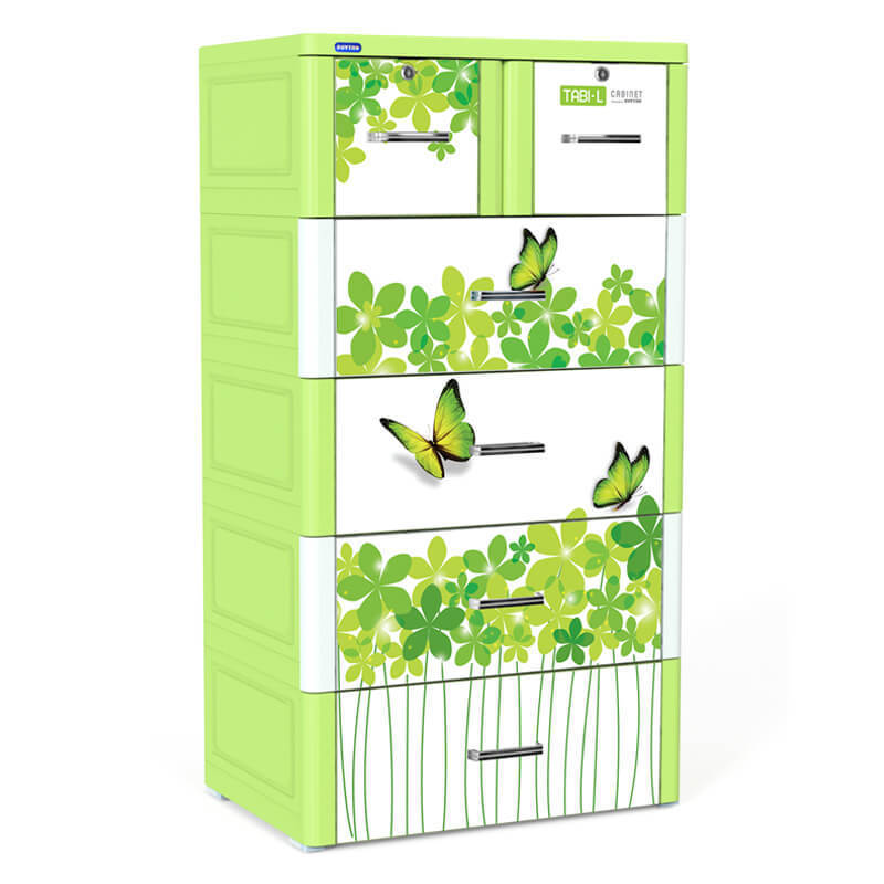 Vietnamese Wholesale Price Plastic Storage Cabinet Tabi L  Plastic Kids Organizer Drawer  PlasticTabi L wardrobe