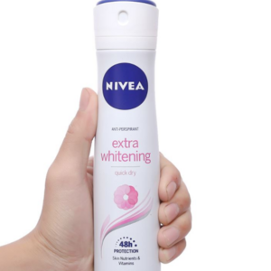 Deodorant Spray Nivea Whitening 48h Protection Skin Nutrients And Vitamins 150ml x 12 pcs