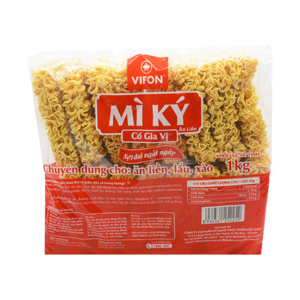 High Quality Instant Noodles 1kg x 10 Bags Use For Hot Pot, Stir Fried Meal.. From Viet Nam