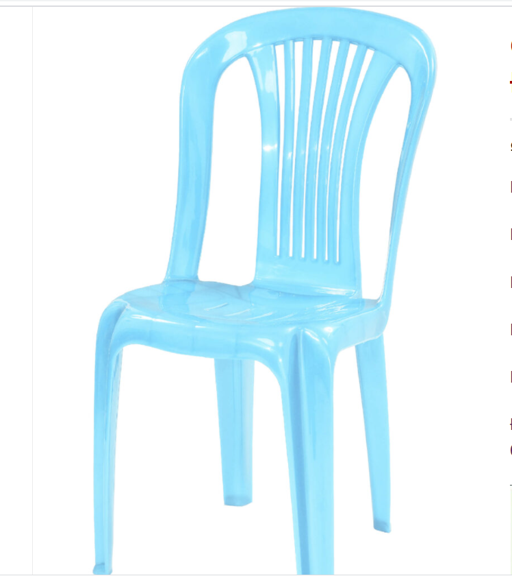 High Quality Wholesales Manufacture Duy Tan Big Plastic Chair From Viet Nam