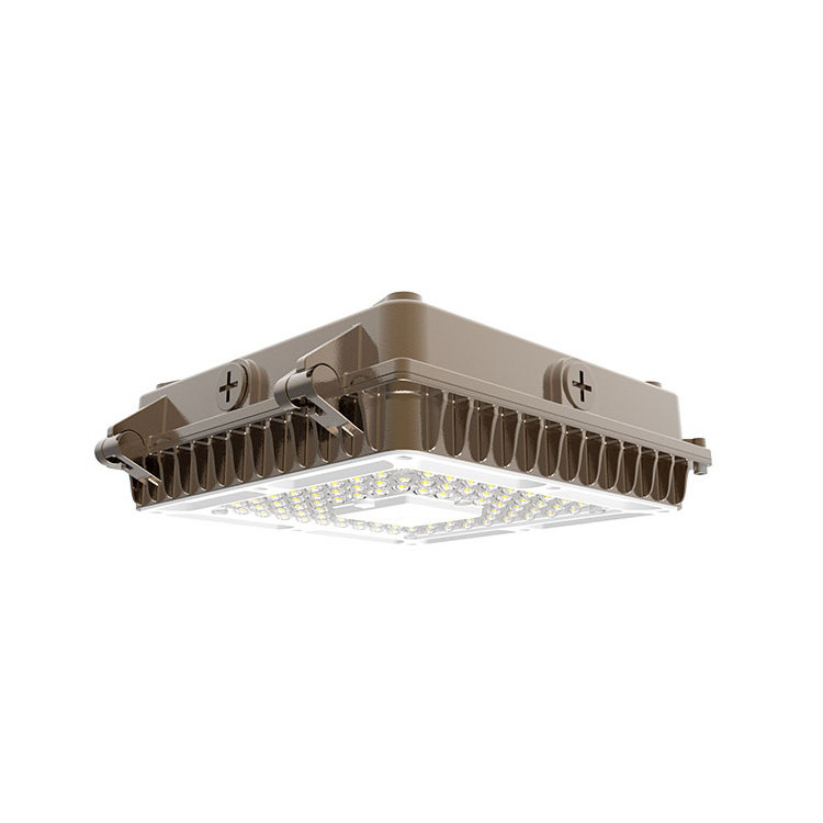 IP65 Aluminum LED Canopy Light for Parking Garage Tunnel Warehouse Gas Station Ceiling Mounted Products