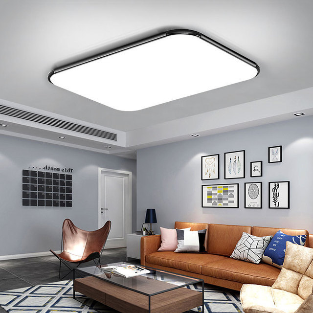 modern fixtures low price Ceiling Lamps Square 80W AC220V LED Ceiling Panel Light Lamp White Color LED Ceiling Lights