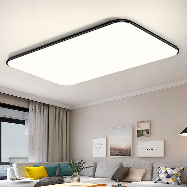 modern fixtures low price Ceiling Lamps Square 80W AC220V LED Ceiling Panel Light Lamp White Color LED Ceiling Lights