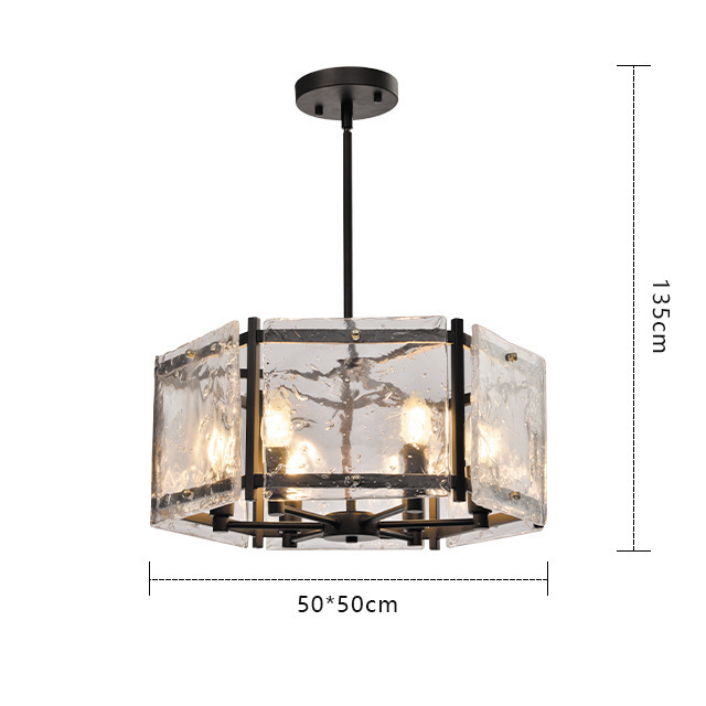 Nordic Frosted Glass Bubbles Candle Shape Designer Home Yard Led Hanging Pendant Lights Lamp For Bars