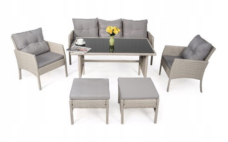 High Quality Garden Patio Furniture Outdoor Sofa Set Modern Home Style Rattan Sofas Hot Sale Products