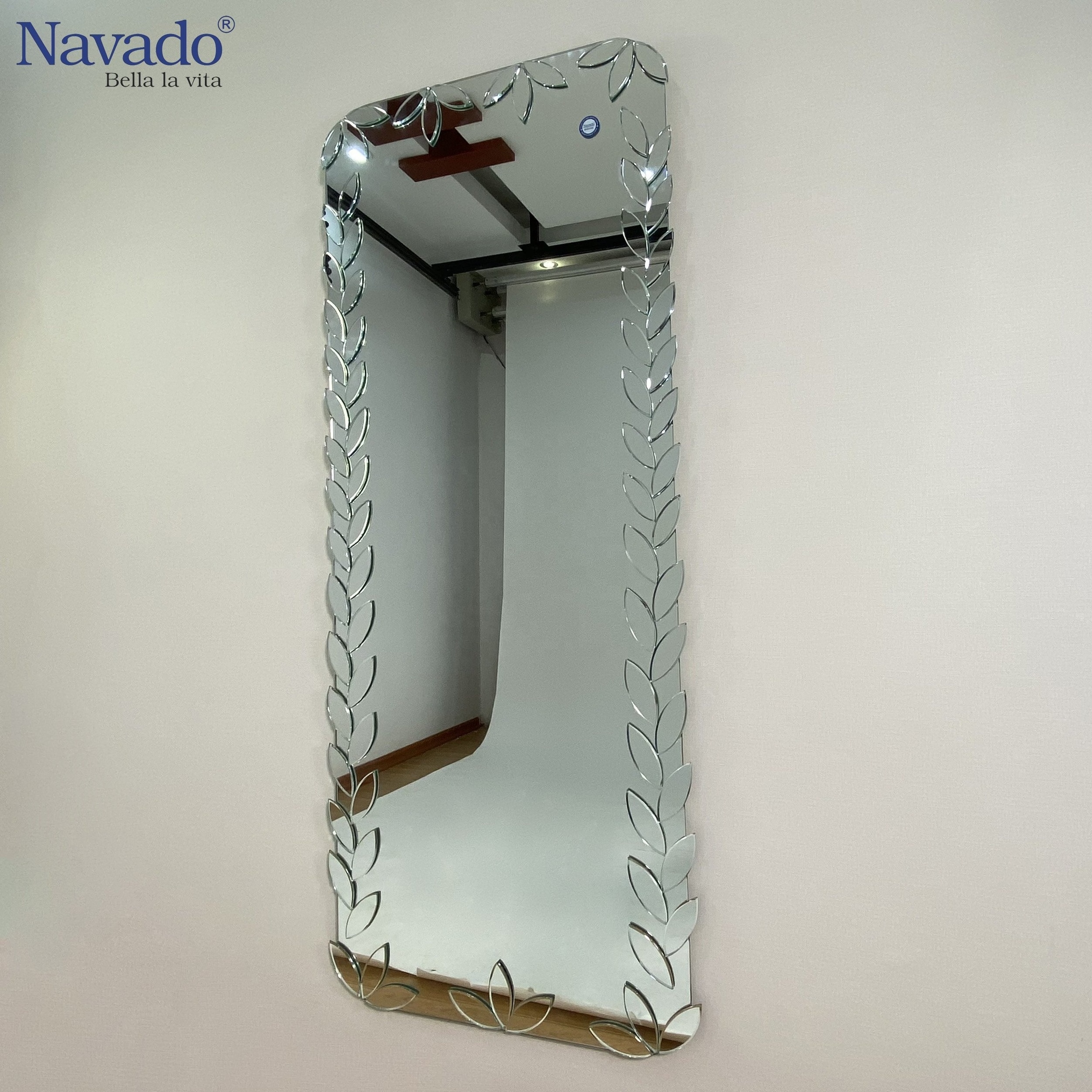 Wall Art Multi-color 8-layer Silver Coated Frameless Full Length Mirrors Wall 60x160cm With Good Raw Material And High Quality