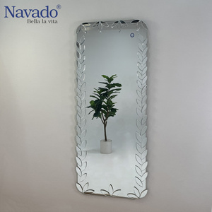 Wall Art Multi-color 8-layer Silver Coated Frameless Full Length Mirrors Wall 60x160cm With Good Raw Material And High Quality