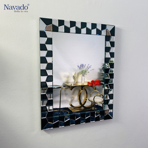 Fast Delivery Vanity Decoration 8-layer Silver Coated Bathroom Mirror 700x900mm With Good Price