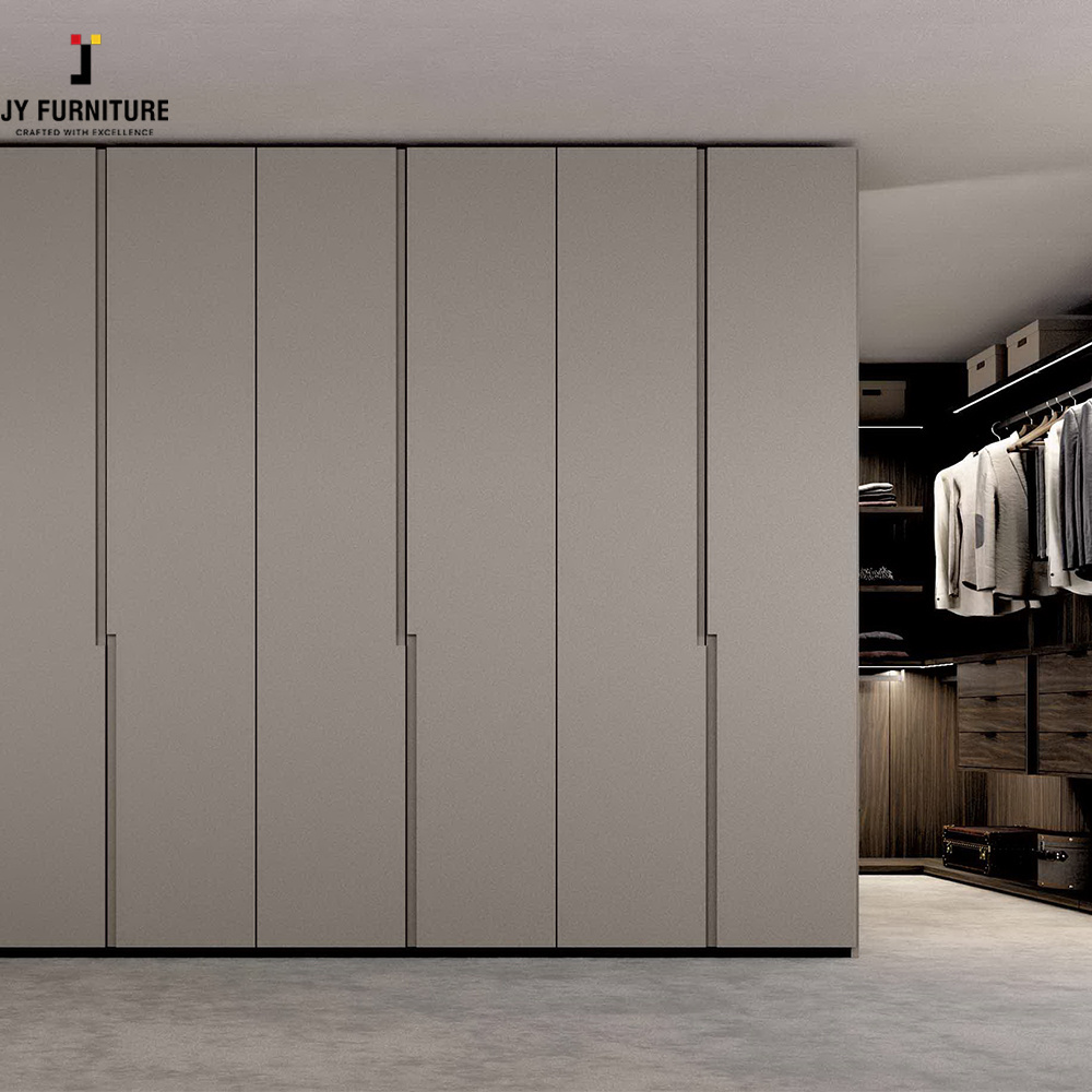 JY Modular DIY Wardrobe Closet with Shelves Freestanding Hardwood Wardrobes From Vietnam