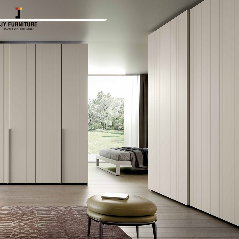 JY Modular DIY Wardrobe Closet with Shelves Freestanding Hardwood Wardrobes From Vietnam