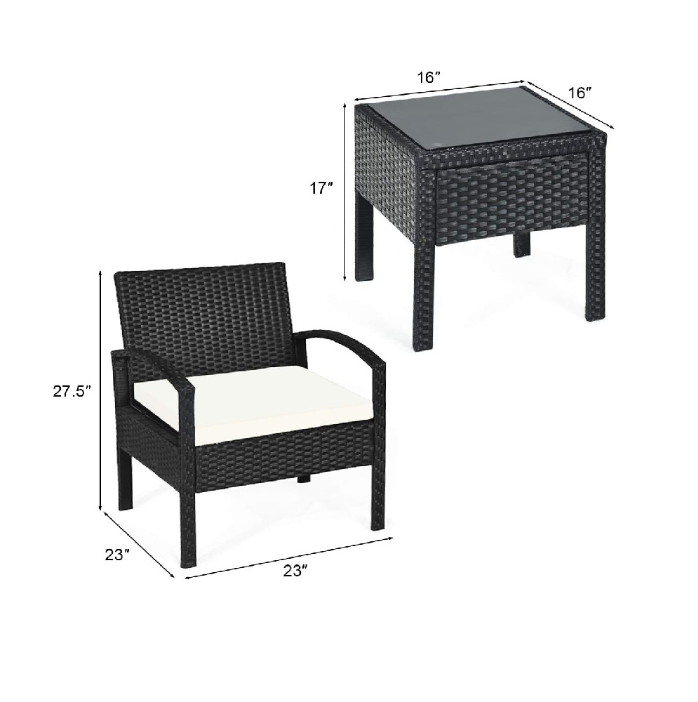 Vietnam Rattan Wicker Furniture - Outdoor Patio Furniture Sets  Patio Furniture Set 3 Piece  For garden