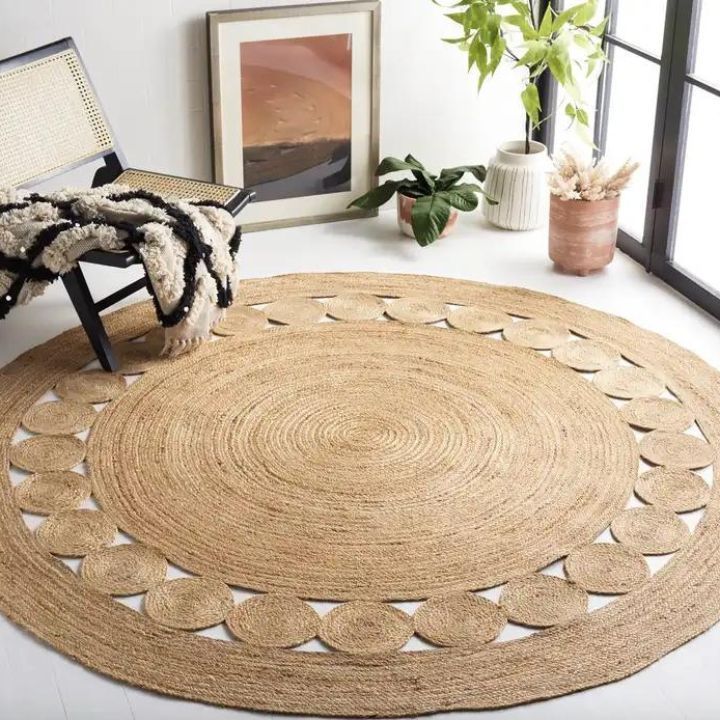 Nature sedge carpet for home decoration made in Viet nam