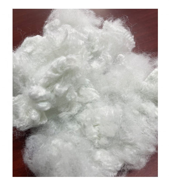 SPF  Polyester Staple Fiber 6D SD (Solid Dry) 100% PET Flakes White Color  Friendly ECO POLYESTER FILL STUFFING Cushion, Carpets