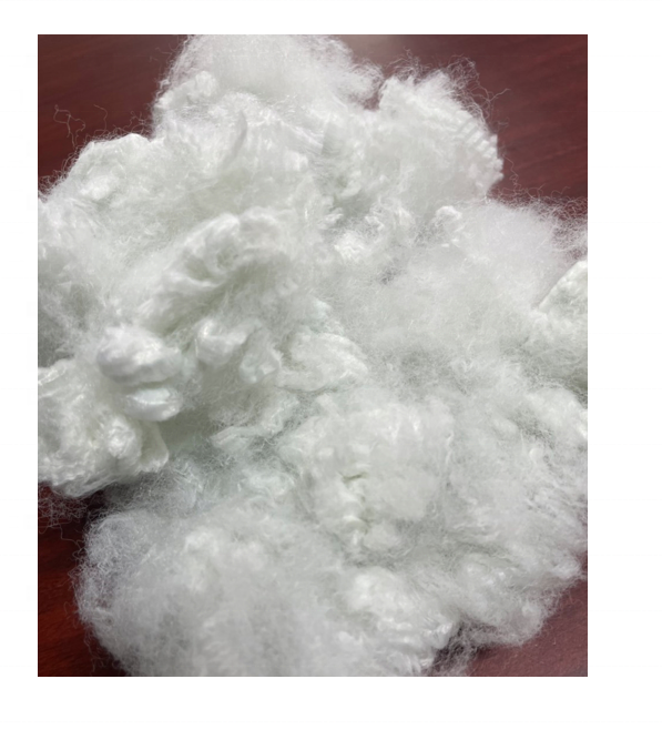 SPF  Polyester Staple Fiber 6D SD (Solid Dry) 100% PET Flakes White Color  Friendly ECO POLYESTER FILL STUFFING Cushion, Carpets