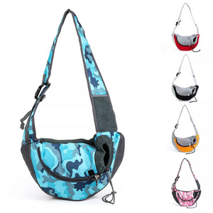 Fashion trend Shoulder Strap pet outdoor Travel Puppy Carrying Bag Dog Cat travel Carrier puppy sling carrier