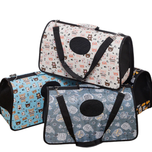 Pet Carrier Storage Case/ Cat Tote Bag Dog Travel Bag made in Vietnam Cute cat colorful pet bag