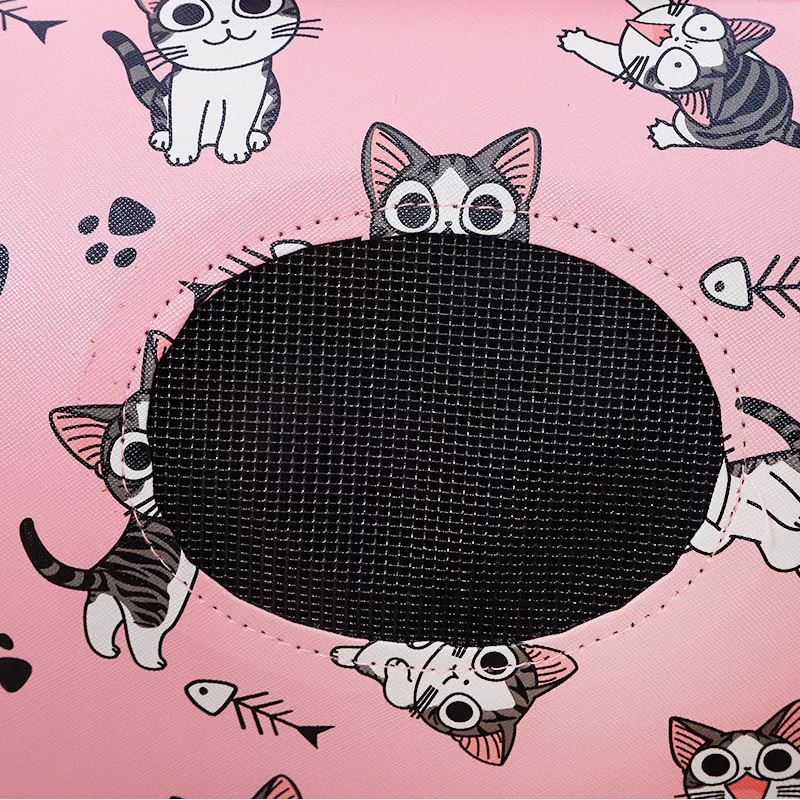 Pet Carrier Storage Case/ Cat Tote Bag Dog Travel Bag made in Vietnam Cute cat colorful pet bag