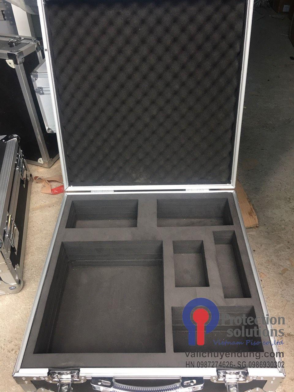 Fast and One-Stop Service Design and Produce Aluminum case for Tool Storage with Cut EVA Foam Insert