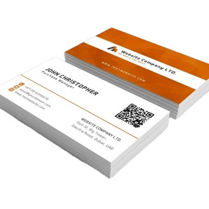 High Quality Business Cards Custom Printed with Hot Selling Personal at Low Price Double Sided and Full Color Printing