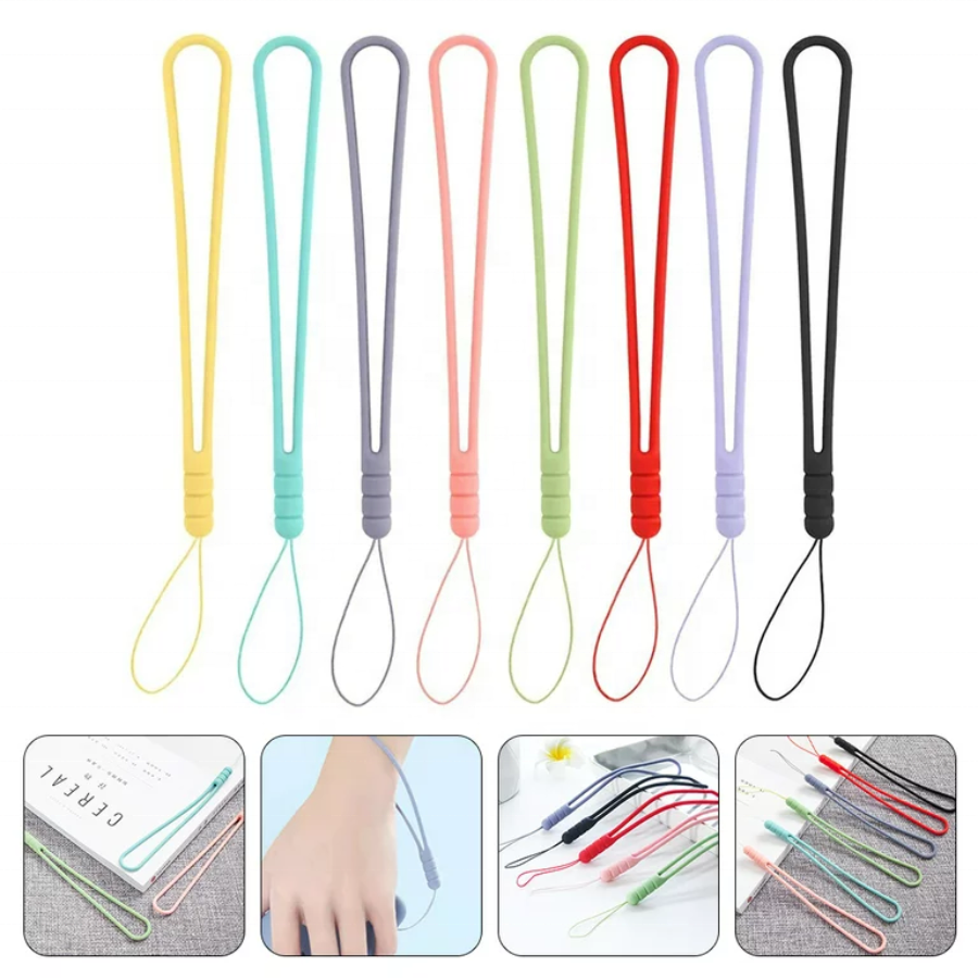 Silicone Lanyard Holder for Cell Phone Phone Wristbands Lanyards