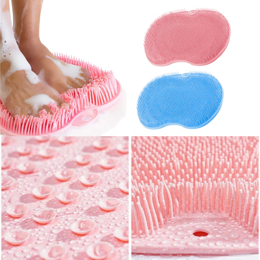 Silicone Shower Foot Massager Spa-grade Silicone Foot Brush Non-slip Silicone Foot Exfoliator Convenient