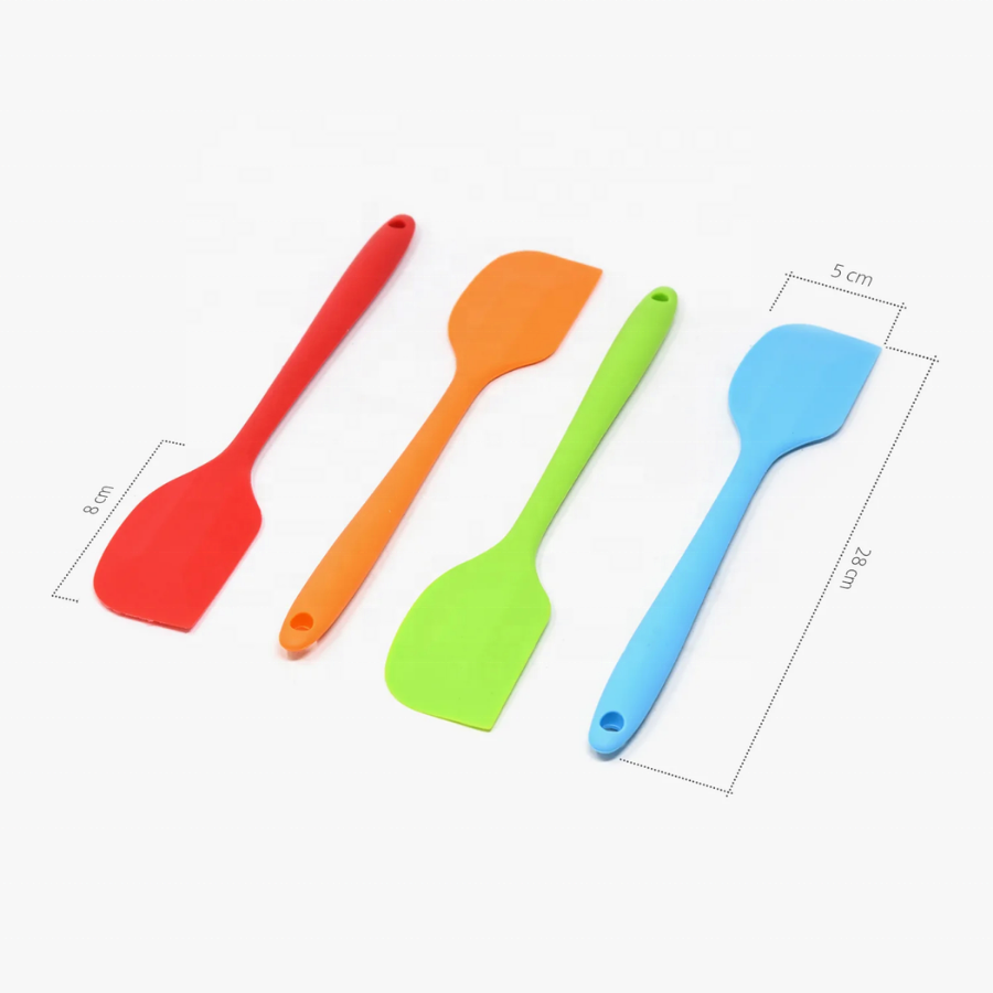 Silicone Spatula Baking Tool BPA-free Spatula Easy-to-clean Spatula Make OEM From Factory Services