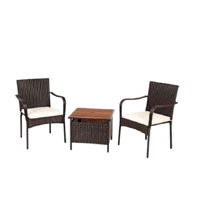 BISTRO SET with 1 table and 2 stacking chairs - Use for Outdoor Furniture - Ready to export from  Vietnam