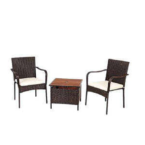 BISTRO SET with 1 table and 2 stacking chairs - Use for Outdoor Furniture - Ready to export from  Vietnam