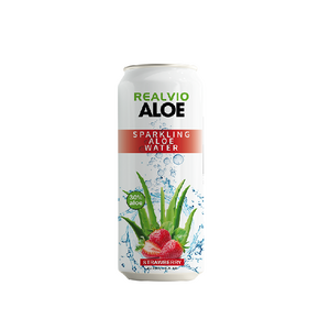 Whosale Realvio Aloe Sparkling - Strawberry 320 ml/canned - Ready To Export from Vietnam High quality