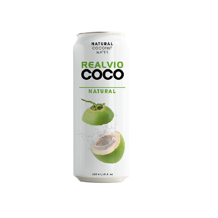 Good price 100% fresh coconut water -  Normal pure coconut water natural 500ml can - Ready To Export from Vietnam