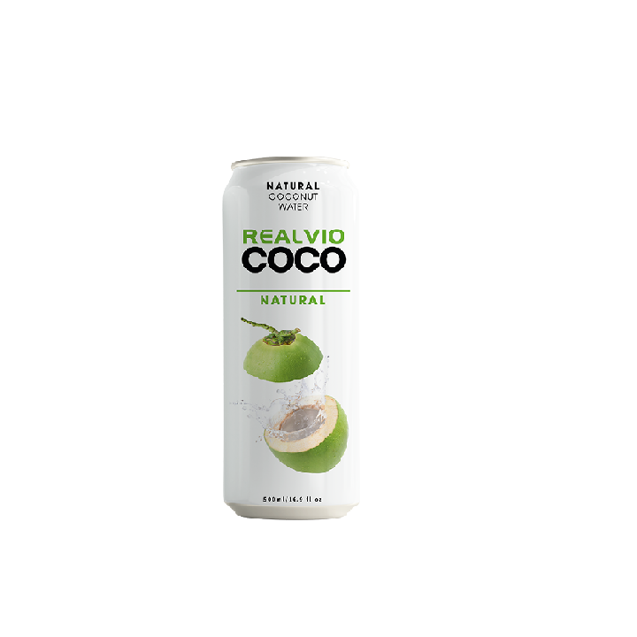 Good price 100% fresh coconut water -  Normal pure coconut water natural 500ml can - Ready To Export from Vietnam