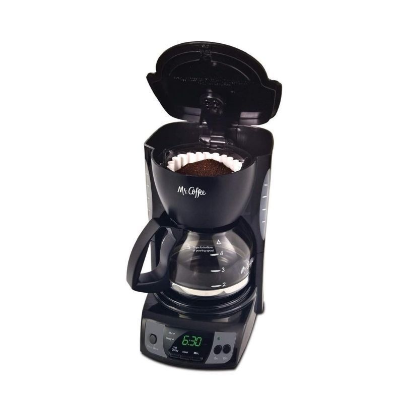 Simple Brew 5-Cup Programmable Coffee Maker Black - CGX7-RB Simple Brew 5-Cup Programmable Coffee Maker Black - CGX7-RB