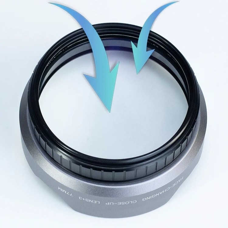 FACTORY PRICE OEM Lens Filter +3 Dome HD Achromatic Lens Filter 77mm Offers Exceptional Optical Performance And Precision