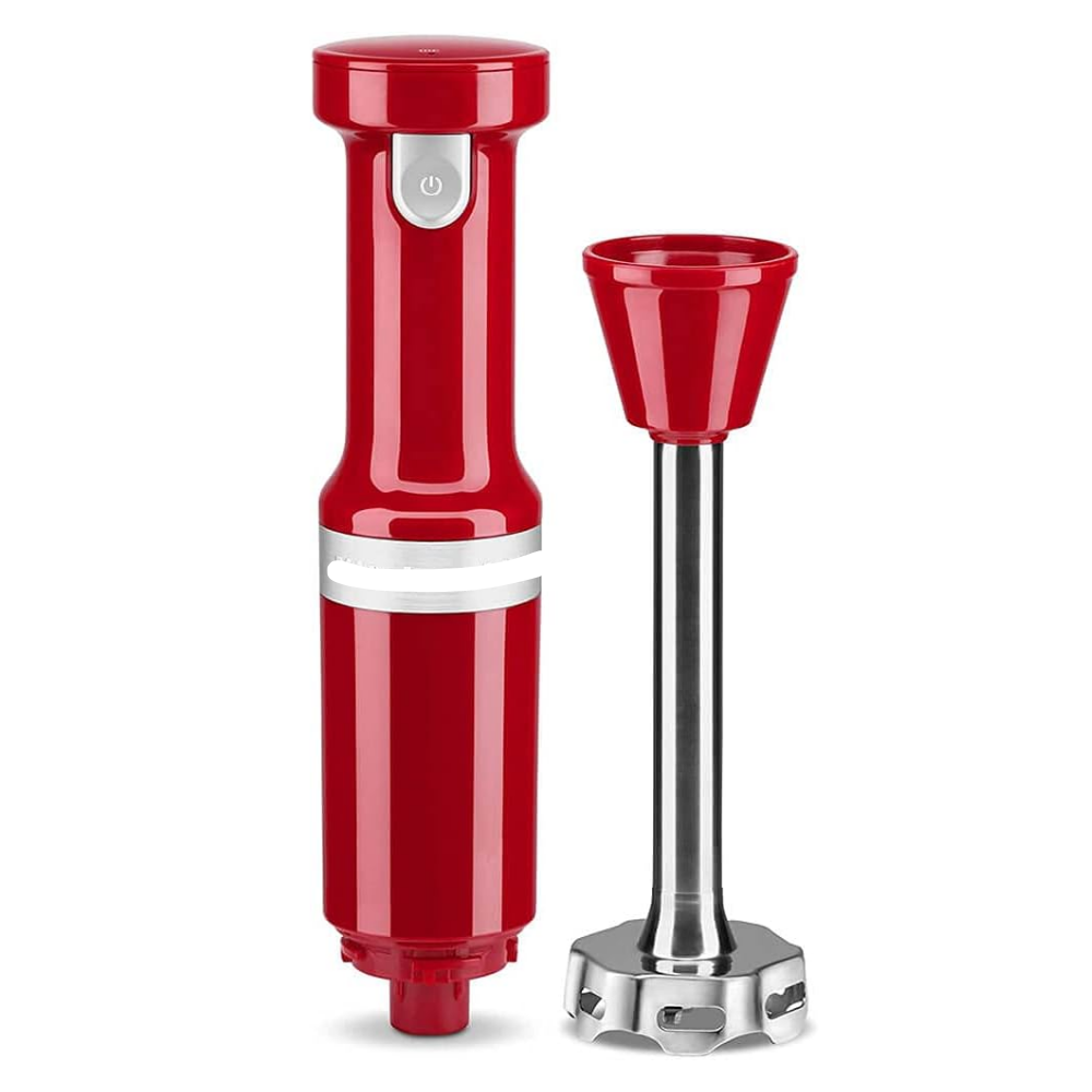 BEST SELLER Cordless Variable Speed Hand Blender (KHBBV53) and Cordless Hand Mixer (KHMB732) Bundle, Empire Red