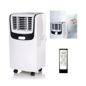 HOT DEAL MO08CESWK6 9,100 BTU (ASHRAE)/6,100 BTU (SACC) Portable Air Conditioner with Remote Control, White/Black