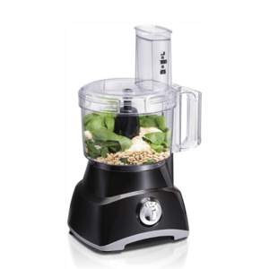 HOTDEAL 4-Cup Mini Food Processor & Vegetable Chopper, 250 Watts, for Slicing, Shredding, and Puree, Black (70510)