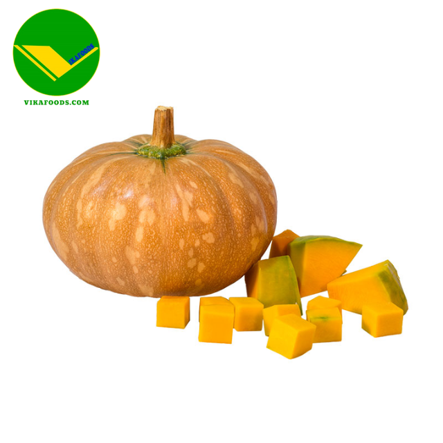 Bulk Buyers' Bliss and Retail Ready Frozen Pumpkin Frozen Pumpkin cubes Viet Nam for wholesaler and buyer