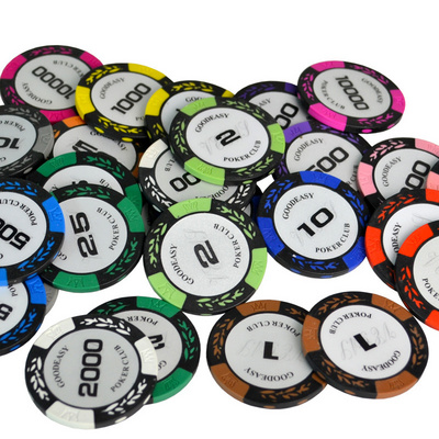 Vietnam Factory Printing Gambling With Box Clay ABS Chips Custom Casino Ceramic Poker Chip