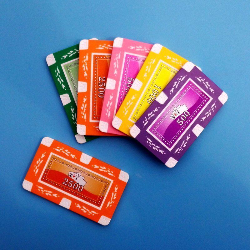 Manufacture game currency entertainment chip ceramics game chips acrylic casino chips Customize