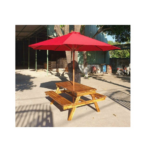 High quality garden bench set with umbrella - Garden Sets - export from Vietnam - Whosale in bulk