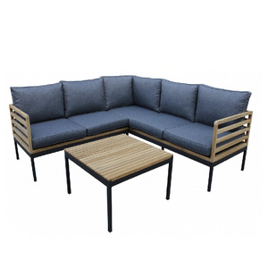 Vietnam High quality Wood with metal furniture - Corner set - 6 people - good quality ready to export from Vietnam