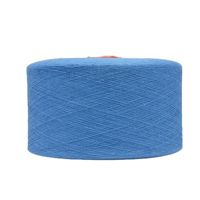 Ne5s 8s OE recycled hammock yarn cotton polyester blended knitted yarn with GRS certificate