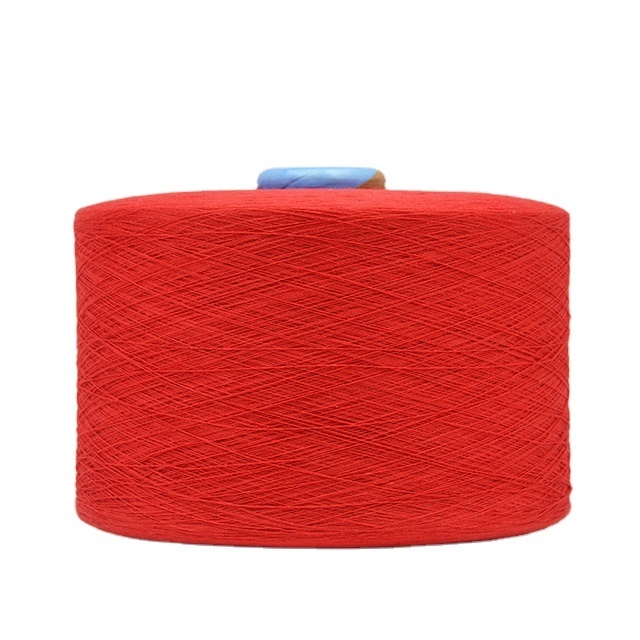 Ne5s 8s OE recycled hammock yarn cotton polyester blended knitted yarn with GRS certificate